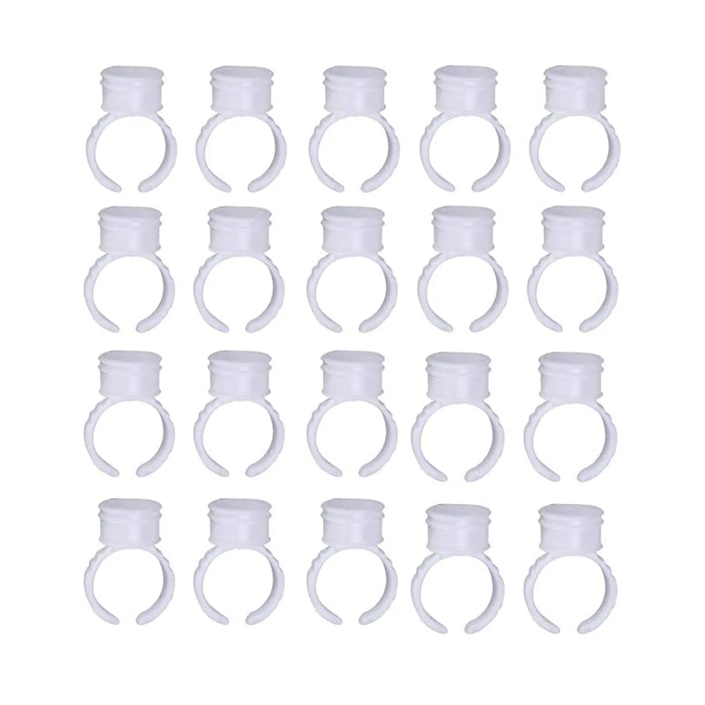 100pcs Microblading Pigment Glue Rings GlowByNikole